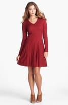 vince camuto Nordstrom dresses fit-flare sweater dress