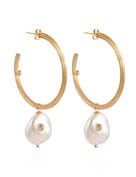 baroque pearl earrings