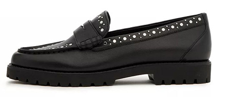 leather loafer