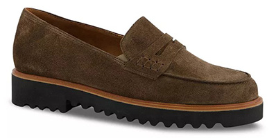 suede loafer