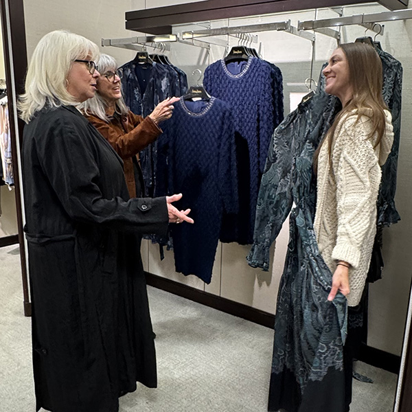 shopping with Suzanne